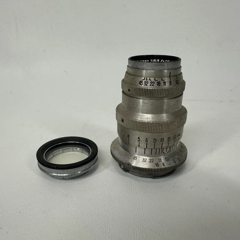Carl Zeiss Jena for Exakta Tele-Tessar 6.3/12cm lens heavy version
